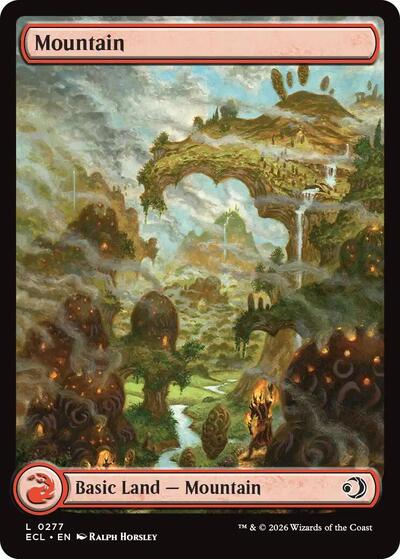 Mountain (0277) (Lorwyn Eclipsed) Near Mint
