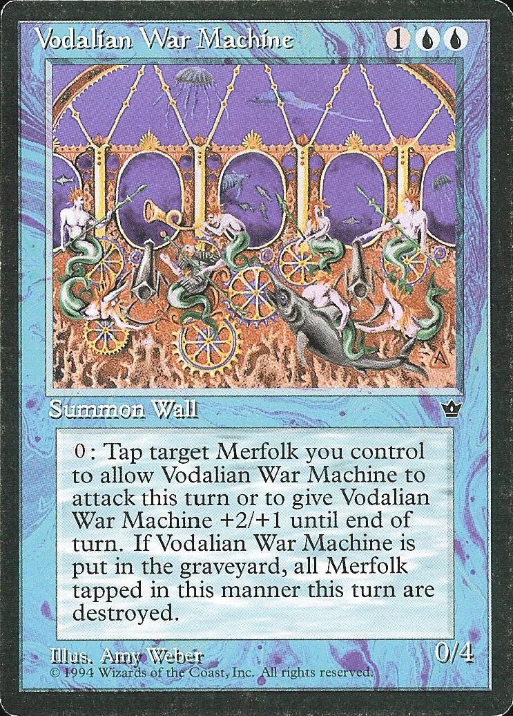 Vodalian War Machine (Fallen Empires) Light Play