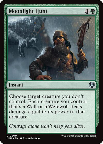 Moonlight Hunt (Innistrad Remastered) Light Play Foil