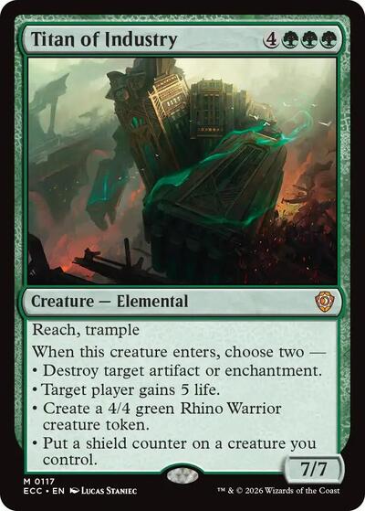 Titan of Industry (Commander: Lorwyn Eclipsed) Near Mint