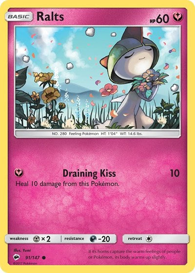 Ralts (SM - Burning Shadows) Near Mint