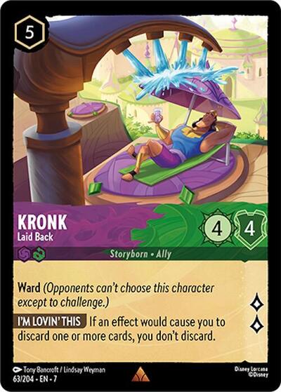 Kronk - Laid Back (Archazia's Island) Near Mint