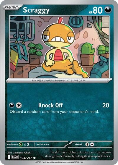 Scraggy (ME: Ascended Heroes) Near Mint
