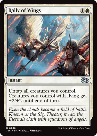 Rally of Wings (Foundations Jumpstart) Near Mint