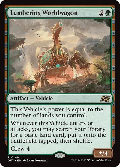 Lumbering Worldwagon (Aetherdrift) Near Mint