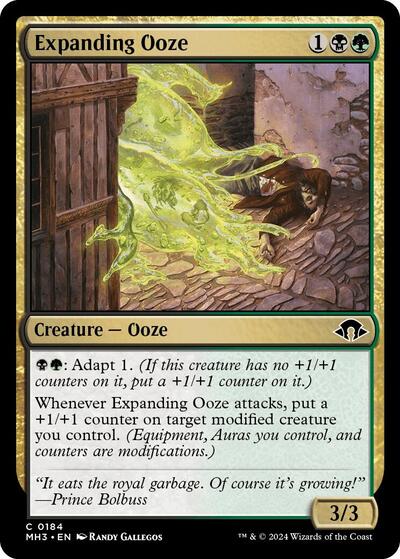 Expanding Ooze (Modern Horizons 3) Light Play Foil