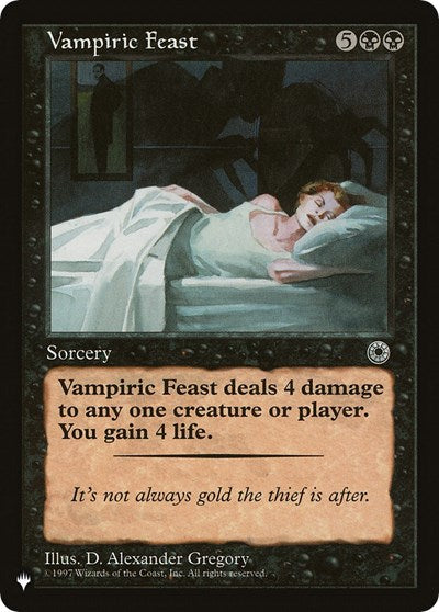 Vampiric Feast (The List) Light Play