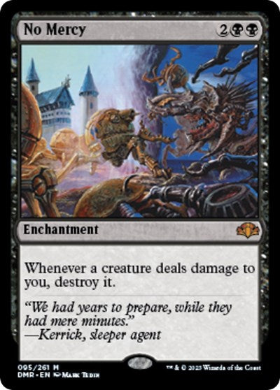 No Mercy (Dominaria Remastered) Light Play