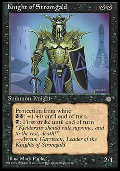 Knight of Stromgald (Ice Age) Light Play