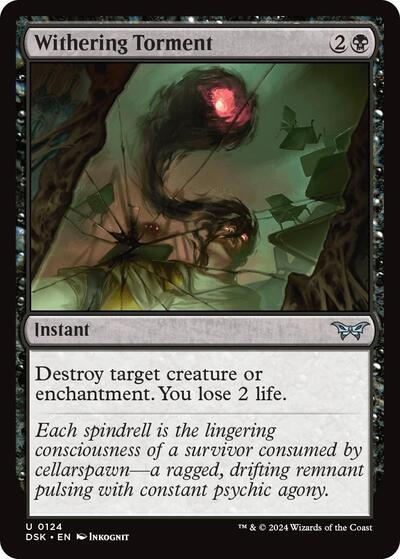 Withering Torment (Duskmourn: House of Horror) Near Mint