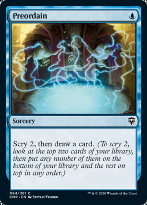 Preordain (Commander Legends) Light Play