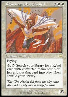 Ramosian Sky Marshal (Mercadian Masques) Light Play