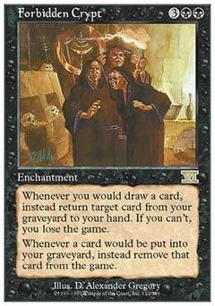 Forbidden Crypt (Classic 6th Edition) Light Play