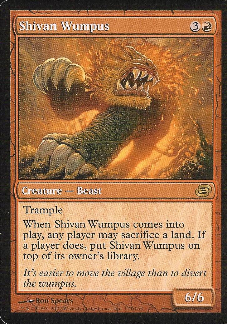 Shivan Wumpus (Planar Chaos) Light Play