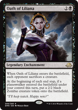 Oath of Liliana (Eldritch Moon) Light Play