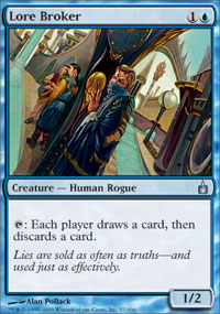 Lore Broker (Ravnica) Light Play