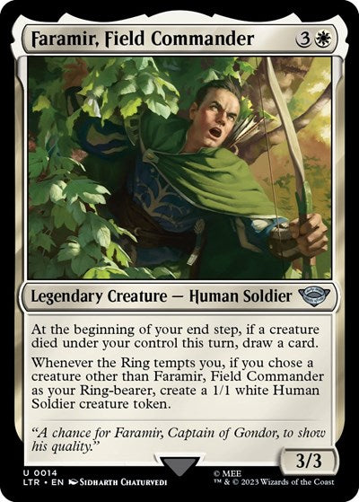Faramir, Field Commander (Universes Beyond: The Lord of the Rings: Tales of Middle-earth) Near Mint Foil