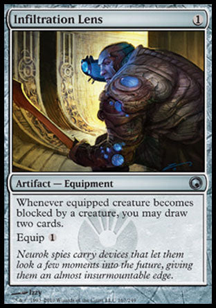 Infiltration Lens (Scars of Mirrodin) Light Play Foil