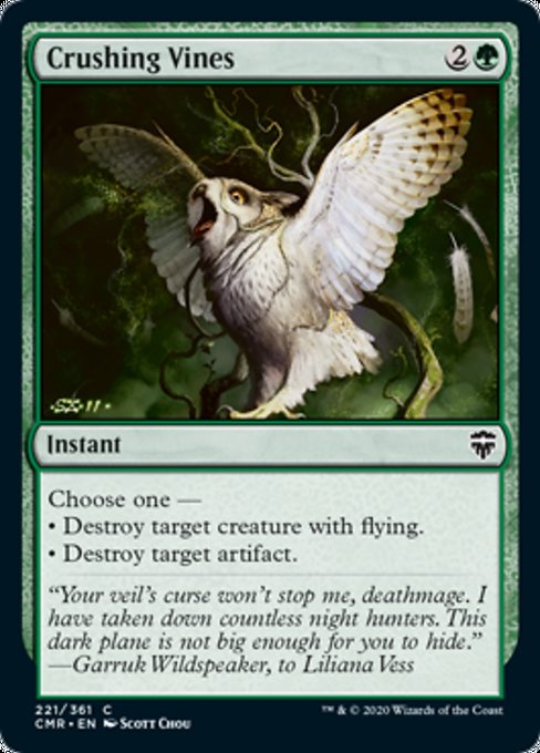 Crushing Vines (Commander Legends) Near Mint Foil