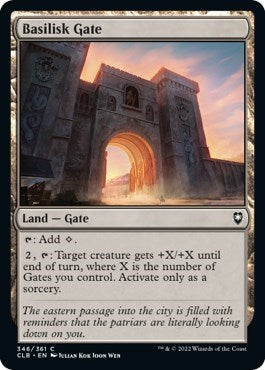 Basilisk Gate (Commander Legends: Battle for Baldur's Gate) Light Play