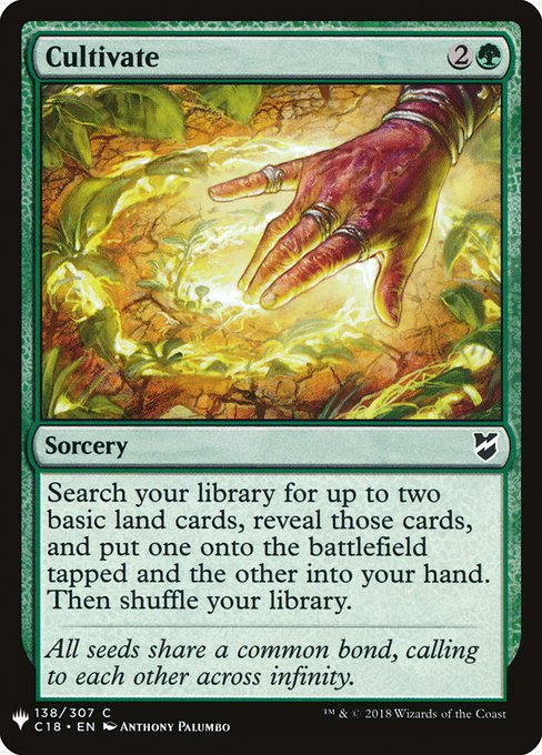 Cultivate (Mystery Booster) Light Play