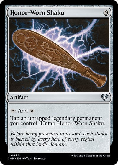 Honor-Worn Shaku (Commander Masters) Near Mint