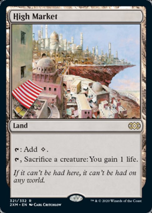 High Market (Double Masters) Light Play