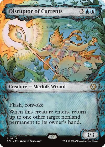 Disruptor of Currents (Showcase) (Lorwyn Eclipsed) Near Mint