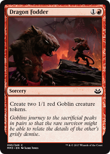 Dragon Fodder (Modern Masters 2017) Light Play Foil