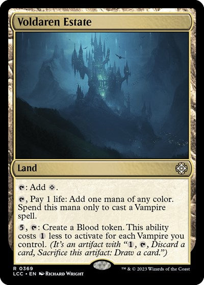 Voldaren Estate (Commander: The Lost Caverns of Ixalan) Light Play