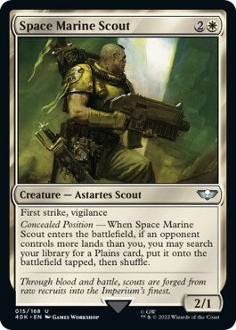 Space Marine Scout (Universes Beyond: Warhammer 40K) Near Mint