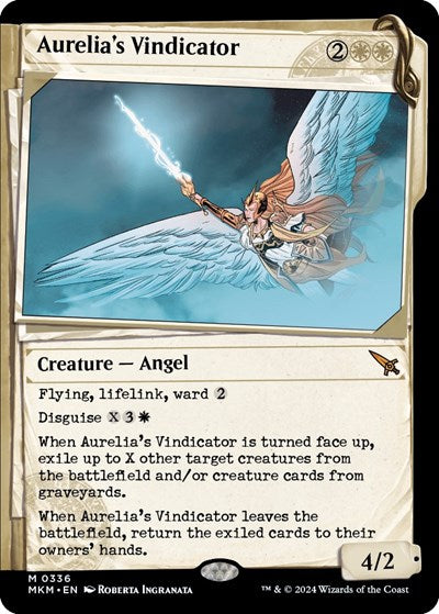 Aurelia's Vindicator (Showcase) (Murders at Karlov Manor) Near Mint Foil