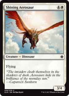 Shining Aerosaur (Ixalan) Light Play Foil