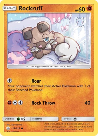 Rockruff (SM - Cosmic Eclipse) Near Mint