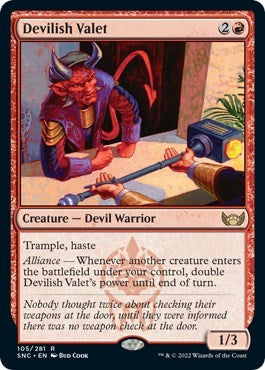 Devilish Valet (Streets of New Capenna) Light Play