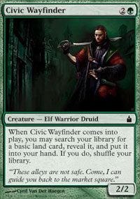 Civic Wayfinder (Ravnica) Light Play Foil