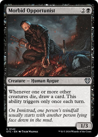 Morbid Opportunist (Commander: Outlaws of Thunder Junction) Near Mint