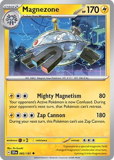 Magnezone (SV08: Surging Sparks) Near Mint Reverse Holofoil