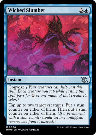 Wicked Slumber (March of the Machine) Near Mint Foil