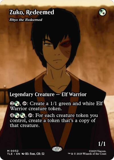 Zuko, Redeemed - Rhys the Redeemed (Borderless) (Avatar: The Last Airbender: Eternal-Legal) Near Mint