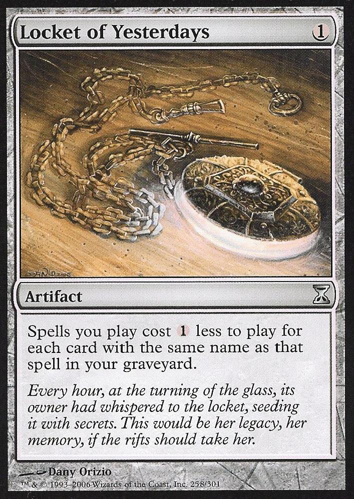 Locket of Yesterdays (Time Spiral) Light Play