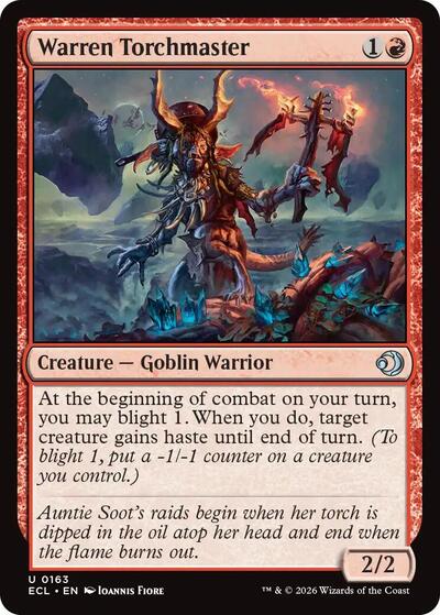 Warren Torchmaster (Lorwyn Eclipsed) Near Mint