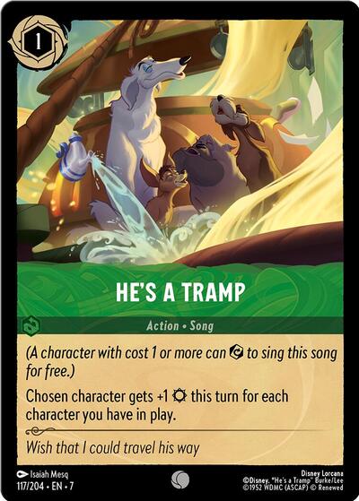 He's a Tramp (Archazia's Island) Near Mint
