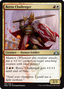 Boros Challenger (Guilds of Ravnica) Light Play Foil