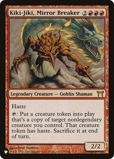 Kiki-Jiki, Mirror Breaker (CHK) (The List) Light Play