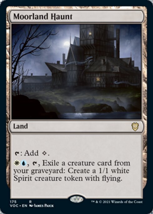 Moorland Haunt (Commander 2021 Crimson Vow) Light Play