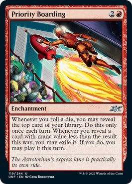 Priority Boarding (Unfinity) Light Play Foil