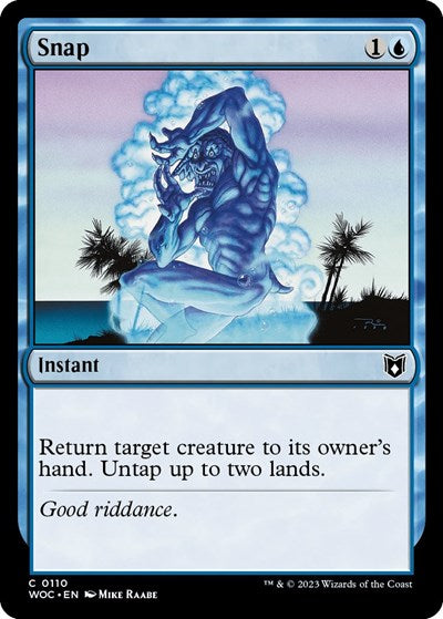 Snap (Commander: Wilds of Eldraine) Light Play
