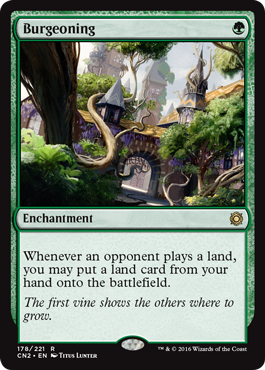 Burgeoning (Conspiracy: Take the Crown) Light Play