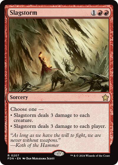 Slagstorm (Foundations) Light Play